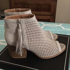 Open toe booties!